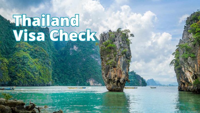 Thailand Online Visa Check